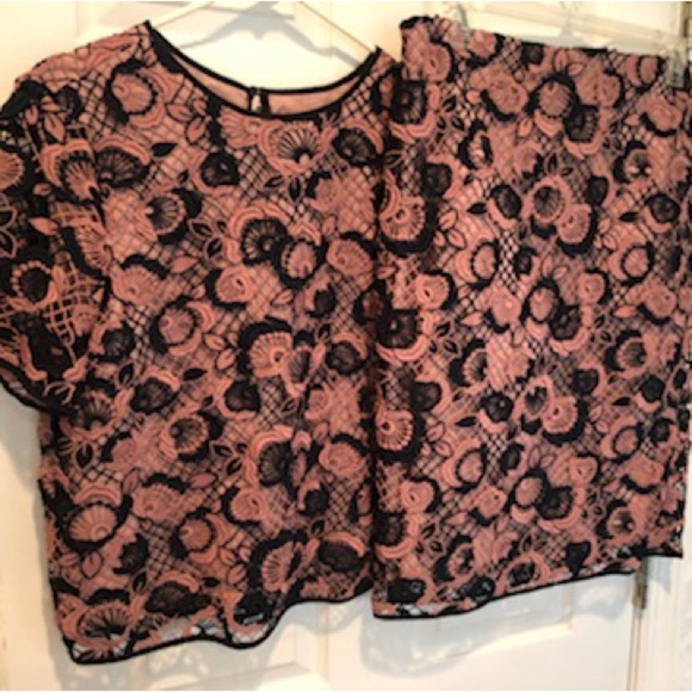 Two piece dressy dress